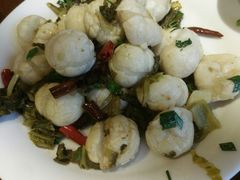腌菜炒汤圆-宣威山野人家·云南菜·菌火锅(金碧店)