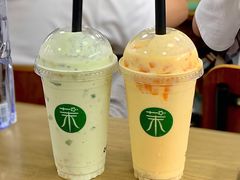 芒果酸奶奶昔-茉酸奶(松江开元地中海店)