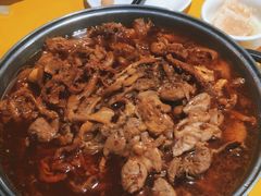 -老红桥炸灌肠牛肚锅烧烤(定福庄店)