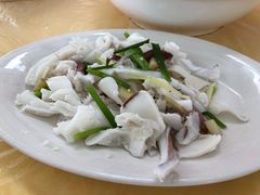 青椒炒鱿鱼-阿古海鲜大排档(青澳湾自然之门六年好店)