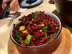 宫爆板筋-山石榴·贵州菜(丰盛里店)