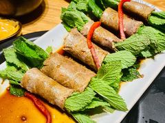 薄荷牛肉卷-云海肴云南菜·蒸汽石锅鱼(北京良乡华冠店)