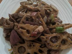 卤藕酱爆牛肉-卢庄(江汉路店)