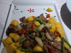 香芒爆牛肉-富黎华海鲜大酒楼(正大广场店)