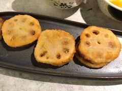 炸藕盒-鲜潭蒸汽石锅鱼(五道口购物中心店)