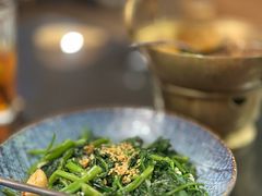 黄豆酱炒空心菜-simply thai天泰(世纪汇店)