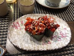 芝麻八爪鱼寿司-秋葵田创意料理(广安摩尔春天百货店)