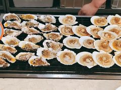 -绿岛港轩海鲜烤肉涮锅自助餐厅