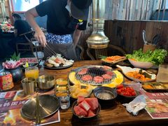 自助取餐区-海之屋韩式烤肉(海棠68环球美食街店)