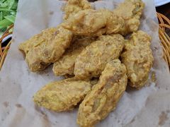 咸蛋黄焗翅中-南记食粥坊·宵夜大排档(莲花总店)