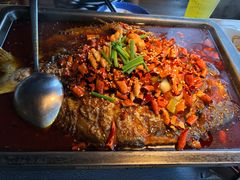 -探鱼·鲜青椒爽麻烤鱼(西南商都店)