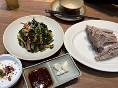 菠菜拌面筋-贯贯吉·清真餐厅(浙江中路店)