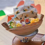 舟山吃冰🧊｜GET西双版纳同款藤编篮子椰子冰