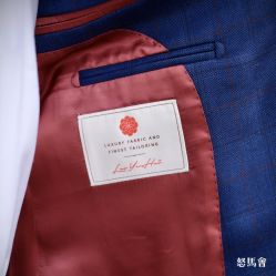 点击看大图 -怒马会 全麻衬西装高级定制