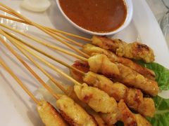 烤鸡肉串-真浪花园海鲜餐馆