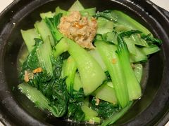 油渣烧青菜-卯时·龙光雅宴·精致锡帮菜(惠山古镇店)