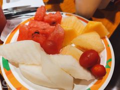 新鲜西瓜块-比格比萨自助(西单明珠餐厅)