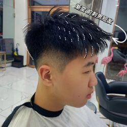 -海文先生国潮烫染男士理发馆