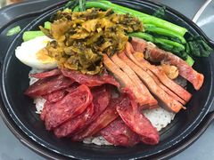 腊肠咸鸭双拼-紫金港餐饮中心-风味餐厅(浙江大学紫金港校区店)