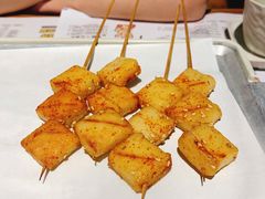 鱼豆腐串-木屋烧烤(上梅林店)