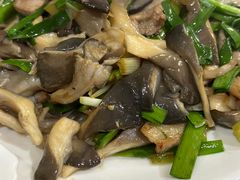 炒蘑菇-超越海鲜屋(飞龙物业店)