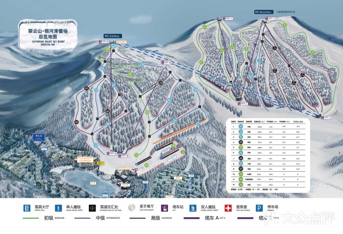 翠云山银河滑雪场图片