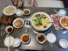 烤羊肉串-马一洒开锅羊肉清真餐厅(京汉店)