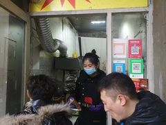 -小红车炸蛋葱油饼