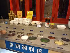 自助调料区-老码头火锅(玉林店)