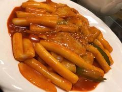 鱼饼炒年糕-桃园中华料理炸酱面(燕儿岛路店)
