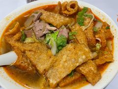 皮肚猪肝面-老太皮肚面