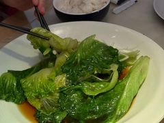 白灼生菜-绿茶餐厅(青岛城阳万象汇店)