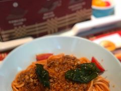 鲜番茄肉酱烩意粉-杯子红牛排(创意产业园店)
