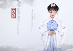 -后宫·古装汉服京剧儿童亲子全家福摄影