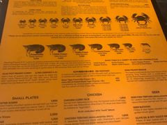 菜单-Ministry of Crab(科伦坡店)