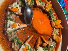 糟骨头黑豚肉碎蒸膏蟹-上海滩餐厅(BFC外滩金融中心店)
