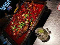 -探鱼·鲜青椒爽麻烤鱼(天河优托邦店)