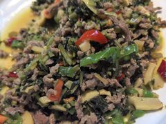 雪菜牛肉丝-食光慢宴·安吉土菜馆