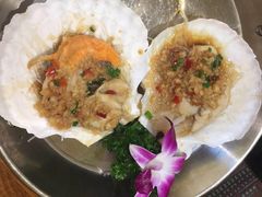蒜蓉粉丝蒸扇贝-必点海鲜·鲅鱼水饺(鞍山西道店)