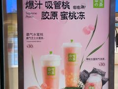 霸气芝士水蜜桃-奈雪的茶(金地广场店)