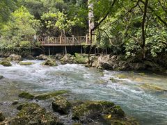 -小七孔景区-六十八级跌水瀑布