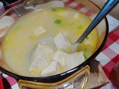 鸡汤娃娃菜煮豆腐-西贝(无锡万象城店)