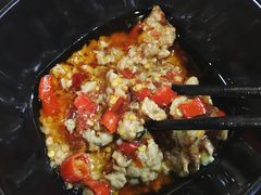 好运齐来辣肉碎-亞婆井·劲抽面食(铂顿城店)