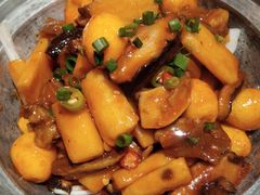 -东来菜馆•手抓海鲜家常菜•海鲜锅贴(鸽子窝店)