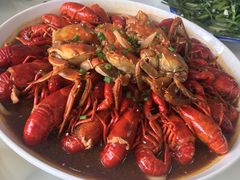 -七的湖·晚芳亭·阳澄湖农家菜·大闸蟹(莲花岛店)