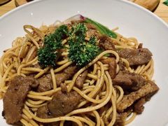 黑椒牛柳炒意粉-转角遇到爱(江南西路店)