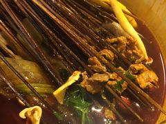 牛肉-拈签一笑黄牛肉辣卤串串