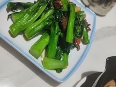 生炒菜心鸡杂-张记旺角食街(动物园店)