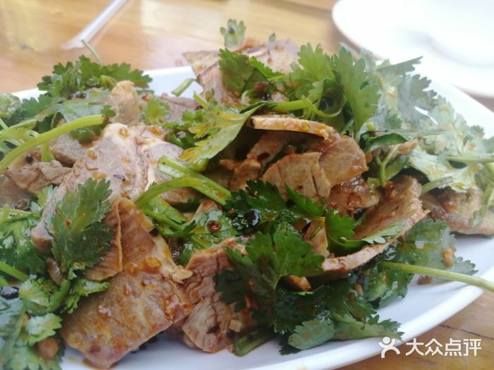 弓虽昌焖烧鸡(大竹林店)拌羊肉图片