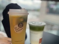 -36抹茶·千层与鲜果茶(欢乐海岸店)